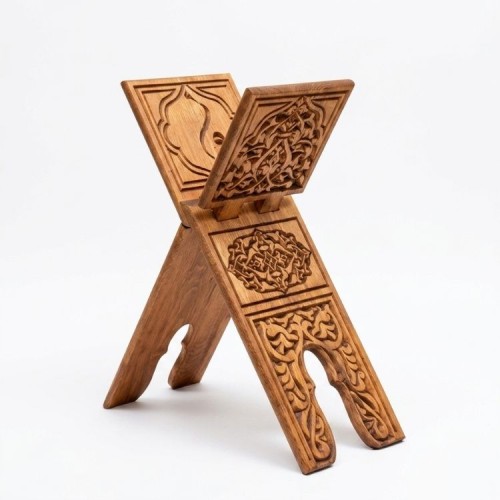 Ahşap Oymalı Rahle - Büyük - 65 cm Ahşap Oymalı Rahle - Büyük - 65 cm